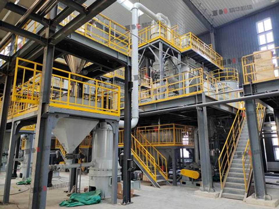 立式?jīng)_擊磨-石油焦-山東生產(chǎn)現(xiàn)場(chǎng)